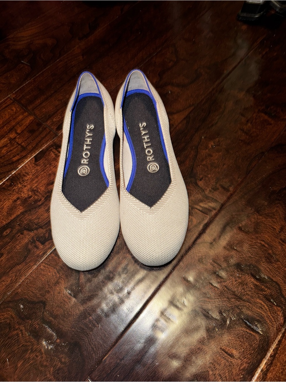 Rothy's Women’s Silver/Grey Flats 8.5